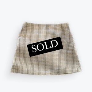 Wilfred Mini Skirt from Aritzia SOLD